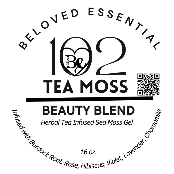 102 Essential Tea Moss - Handcrafted sea moss gel